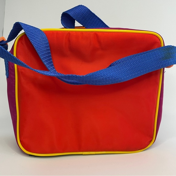 Vintage Disney Soft Lunch Bag Pocahontas Insulated Zip Chief Powhatan John Smith - Picture 2 of 7